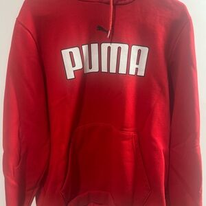 PUMA Men's Bold Red Hoodie